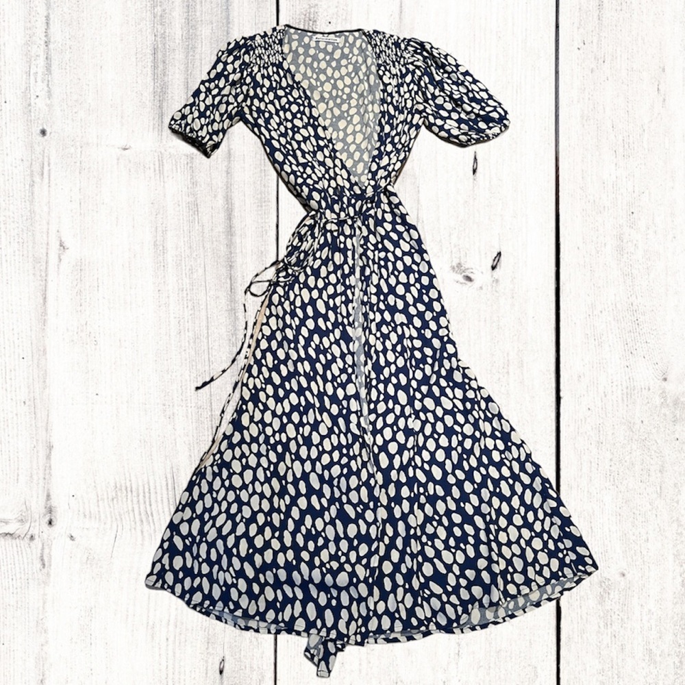 Reformation wrap dress